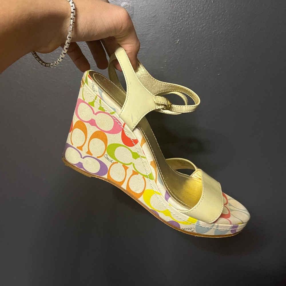 Coach wedges